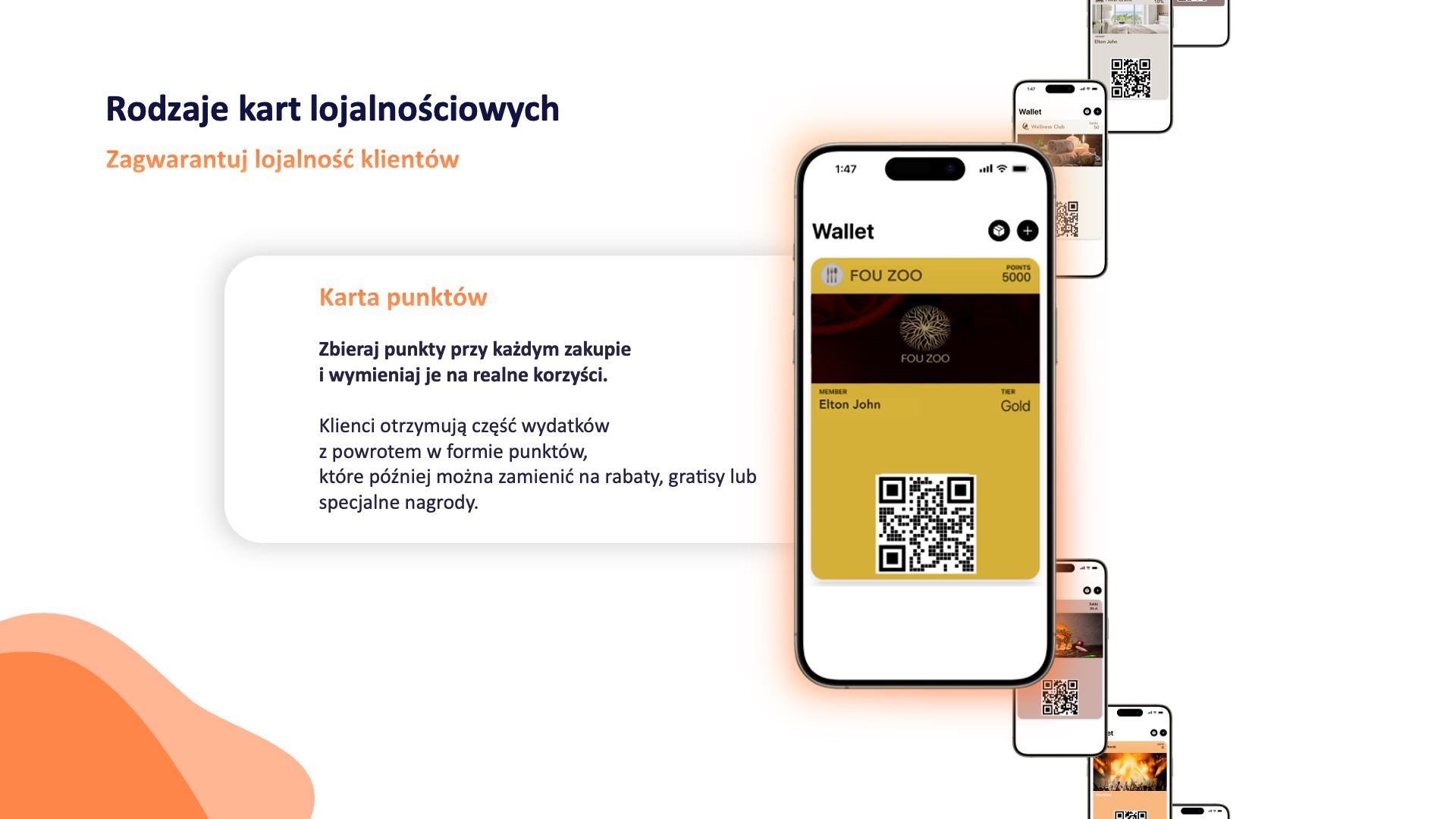 Rodzaje kart lojalnościowych - Karta punktów