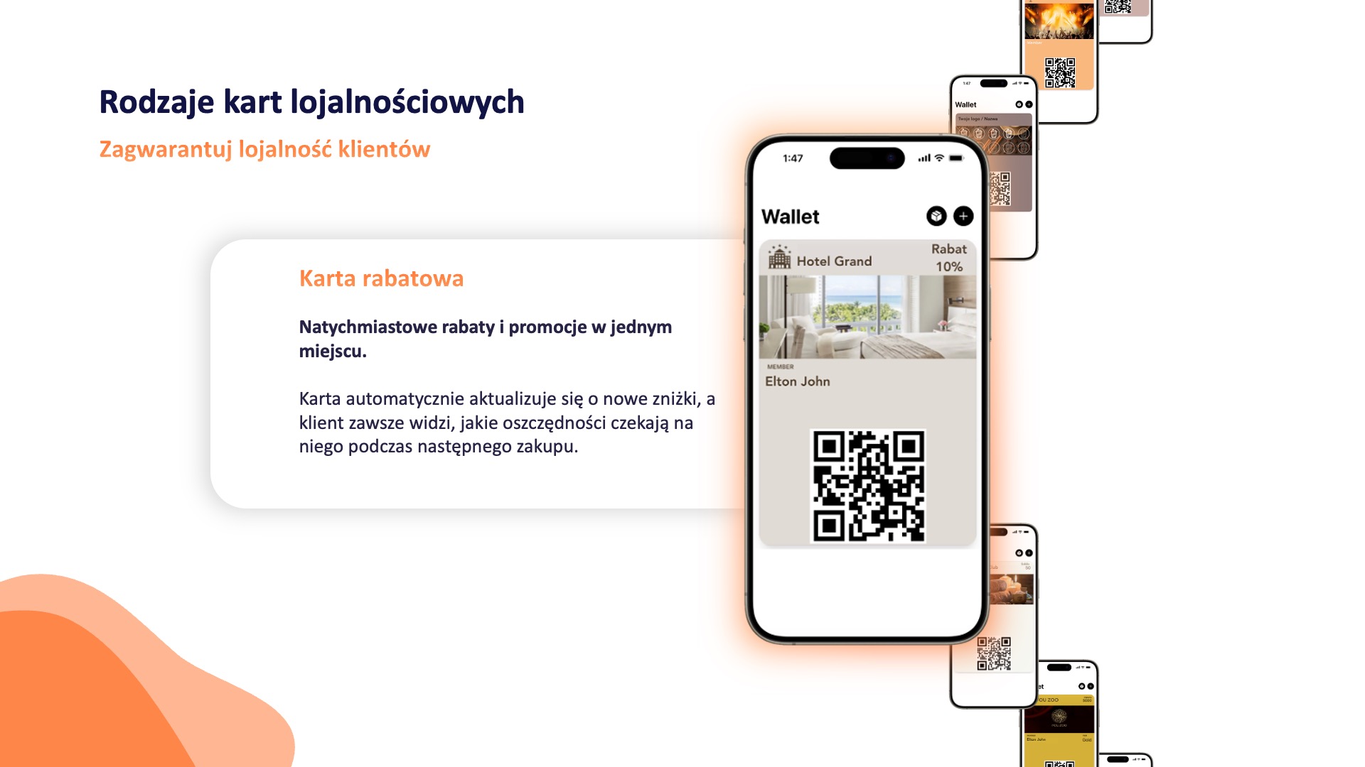 Rodzaje kart lojalnościowych - Karta rabatowa